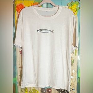 White Graphic Short Sleeve Tee